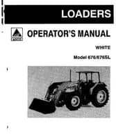 White 71511331 Operator Manual - 676 Loader