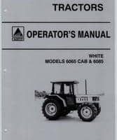 White 72200690 Operator Manual - 6065 (cab) / 6085 Tractor