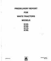 White 72503577 Operator Manual - 6125 / 6145 / 6175 / 6195 Tractor (pre-delivery)