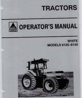 White 72503725 Operator Manual - 6125 / 6145 Tractor (1993)