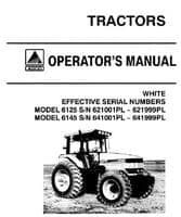 White 72506795 Operator Manual - 6125 / 6145 / 6175 Tractor (1994)