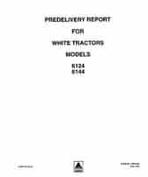 White Tractor 72507325 Service Manual - 6124 / 6144 Tractor (predeliver report)