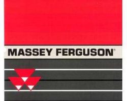 Massey Ferguson 72513952 Operator Manual - 9240 Tractor (export)