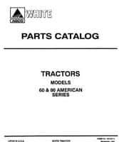 White 79015674 Parts Book - 60 / 80 American Series Tractor