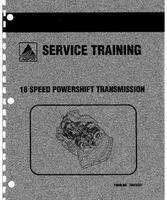 White Tractor 79016547 Operator Manual - 18 Speed Powershift Funk Transmission (training supplement)