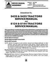 White 79017088 Service Manual - 6124 / 6144 / 9435 / 9455 Tractor (trans & hydraulic update)