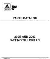 Tye 79017525 Parts Book - 2005 / 2007 Drill (3 point, no till, 1997)