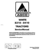White 79017544 Service Manual - 8310 / 8410 Tractor (packet)