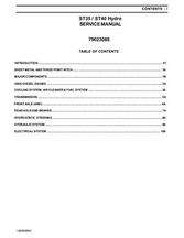 AGCO 79017953B Service Manual - ST35 / ST40 Compact Tractor (hydro) (eff sn 'L') (assembly)