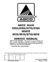 White Tractor 79018647 Service Manual - 9755 to 9785 / 8510 to 8810 Tractor (packet)