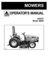AGCO 79019019 Operator Manual - SM60 Mid-Mount Mower