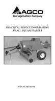AGCO 79019077B Operator Manual - 4500 / 7200 / 130SB / SB30 Series Baler (quick reference guide)