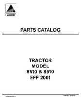 White Tractor 79019250 Parts Book - 8510 / 8610 Tractor (eff 2001)
