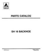 AGCO 79019283 Parts Book - SH16 Backhoe