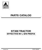 AGCO 79019367B Parts Book - ST30X Compact Tractor (std trans, eff sn 'L')