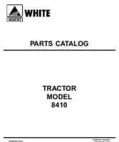 White 79019861 Parts Book - 8410 Tractor