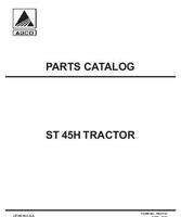 AGCO 79021721 Parts Book - ST45 Compact Tractor (hydro trans)