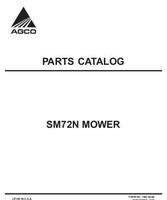 AGCO 79021820B Parts Book - SM72N Mid-Mount Mower