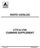 AGCO 79022315A Parts Book - LT70 / LT85 Tractor (Cummins supplement)