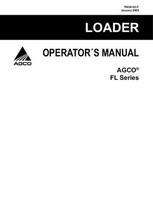AGCO 79024143F Operator Manual - FL Series Loader