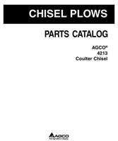 AGCO 79024999D Parts Book - 4213 Coulter Chisel