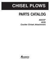 AGCO 79025001C Parts Book - 4233 Coulter Chisel (attachment)