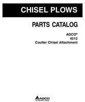 AGCO 79025002C Parts Book - 4213 Coulter Chisel (attachment)
