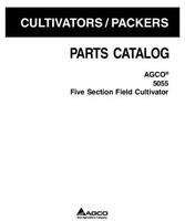 AGCO 79027271D Parts Book - 5055 Field Cultivator (5 section)