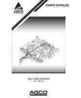 AGCO 79027292D Parts Book - 6221 Land Finisher