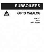 AGCO 79028104A Parts Book - 4411 Disc Ripper
