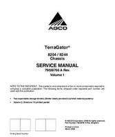 Ag-Chem 79028766A Service Manual - 8204 / 8244 TerraGator (chassis) (packet)