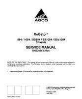 Ag-Chem 79032954B Service Manual - 884 / 1084 / SS884 / SS1084 / SSc1084 RoGator (chassis)(assembly)