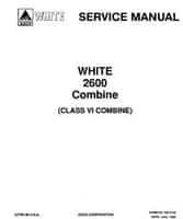 White 79033174A Service Manual - 2600 Combine (packet)