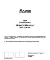 White Planter 79033771a Service Manual - 8831 Planter (packet)