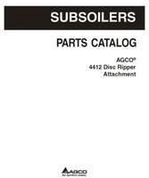 AGCO 79034236A Parts Book - 4412 Disc Ripper (attachment)