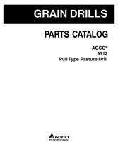 AGCO 79034733B Parts Book - 9312 Pasture Drill (pull-type)