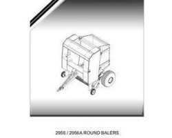 Massey Ferguson 79035939B Parts Book - 2956 / 2956A Round Baler