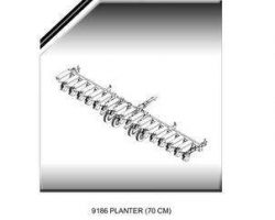 Massey Ferguson 79036355A Parts Book - 9186 Planter (70 cm)