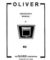 White 79036402A Operator Manual - 80 Tractor (1930-1947)