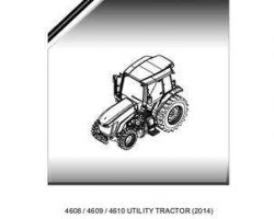 Massey Ferguson 79036635B Parts Book - 4608 / 4609 / 4610 Utility Tractor (2014)