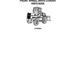 Massey Ferguson 819599M3 Parts Book - 11 Industrial Wheel Loader