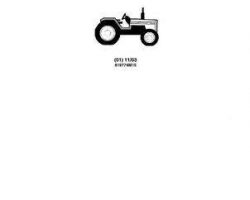 Massey Ferguson 819774M15 Parts Book - 253 / 263 Tractor