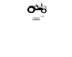 Massey Ferguson 819786M12 Parts Book - 240 Tractor (eff sn A20287)