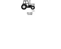 Massey Ferguson 819788M9 Parts Book - 396 Tractor (eff sn B18009, cab and footstep)