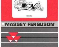 Massey Ferguson 957234M4 Parts Book - 130 Tractor (engine)