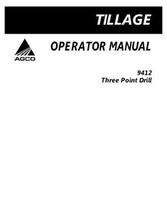 AGCO 997473ABB Operator Manual - 9412 Grain Drill (3 point)