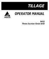 AGCO 997653ABB Operator Manual - 9433 Grain Drill (3 section, folding)