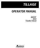 AGCO 997845ABC Operator Manual - 4213 Coulter Chisel