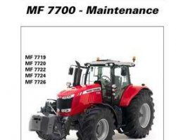 Massey Ferguson ACT0008390 Operator Manual - 7700 Series Tractor (Dyna- 6, maintenance)