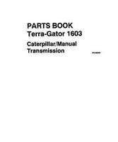 Ag-Chem AG005385 Parts Book - 1603 TerraGator (Cat, man trans)